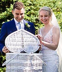open dove basket